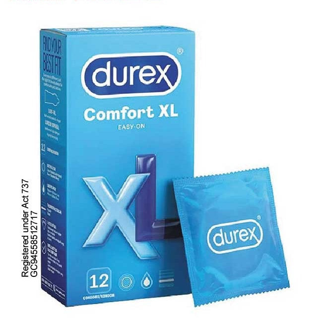 DUREX COMFORT XL 12S