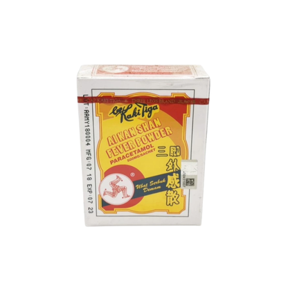 THREE LEGS AI KAN SHAN FEVER POWDER 500MG 10S