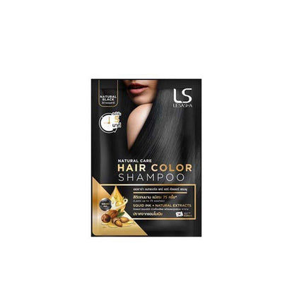 LESASHA HAIR COLOR SHAMPOO NATURAL BLACK 30ML