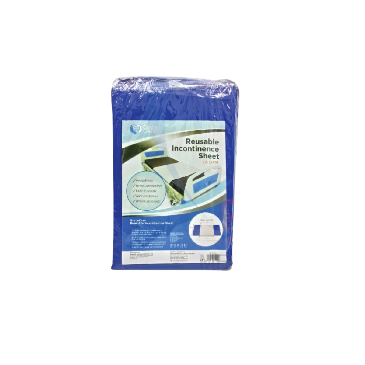 PRO LIFE REUSABLE INCONTINENCE SHEET 34 INCH X 29 INCH MRP-GCG002