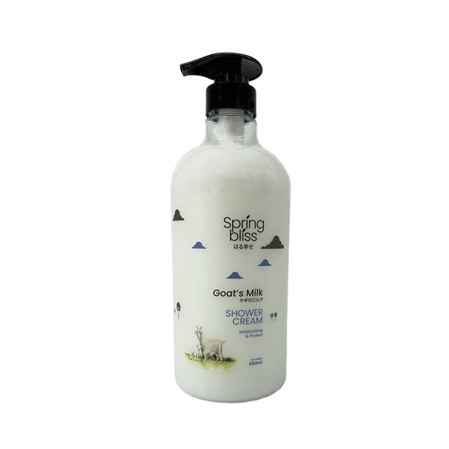 SPRING BLISS SHOWER CREAM GOATS MILK 950ML