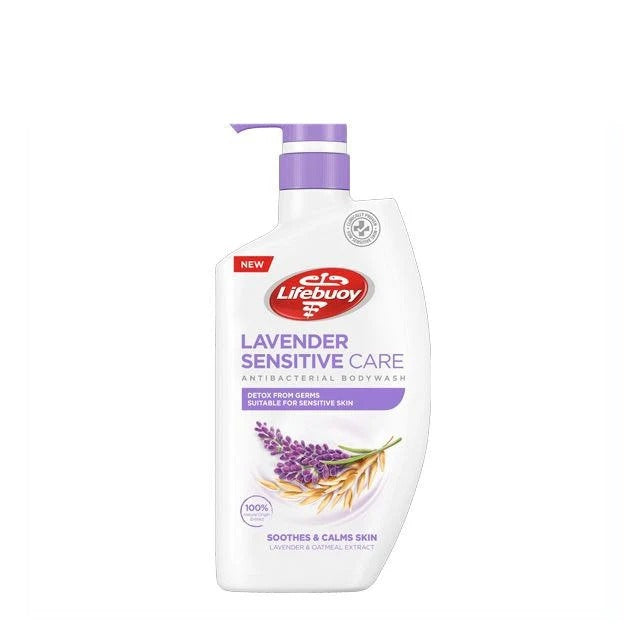 LIFEBUOY BODY WASH SENSITIVE CARE LAVENDER 900ML