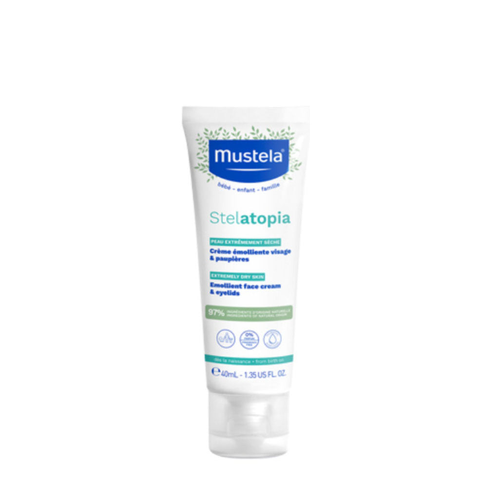 MUSTELA STELATOPIA EMOLLIENT FACE CREAM & EYELIDS 40ML