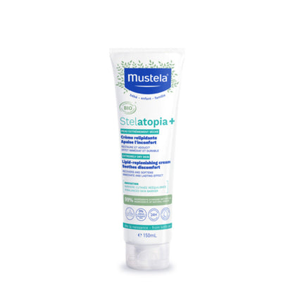 MUSTELA STELATOPIA+ LIPID REPLENISHING ANTI ITCHING CREAM 150ML