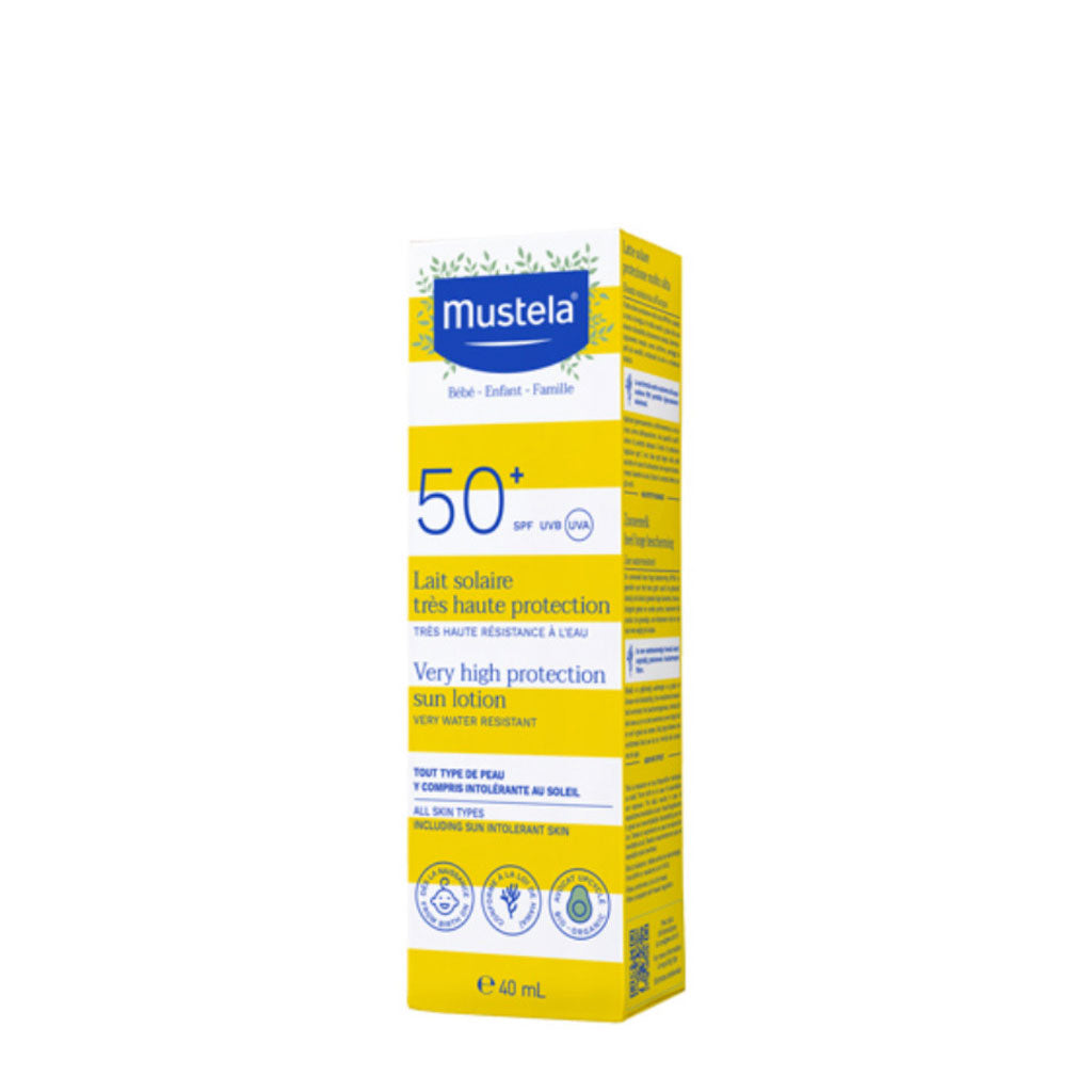 MUSTELA VERY HIGH PROTECTION FACE SUN LOTION SPF50+ 40ML