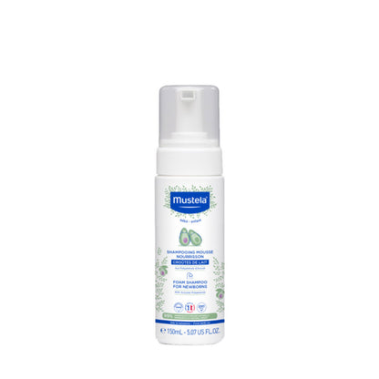 MUSTELA FOAM SHAMPOO FOR NEWBORNS WITH AVOCADO 150ML