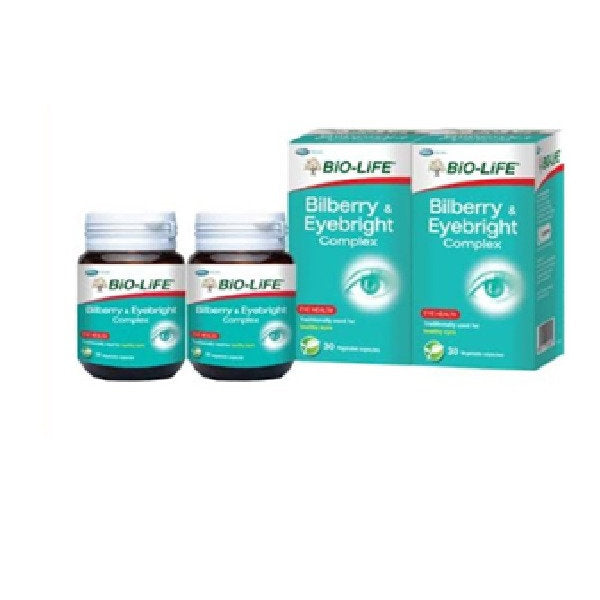 BIO-LIFE BILBERRY & EYEBRIGHT COMPLEX 30SX2