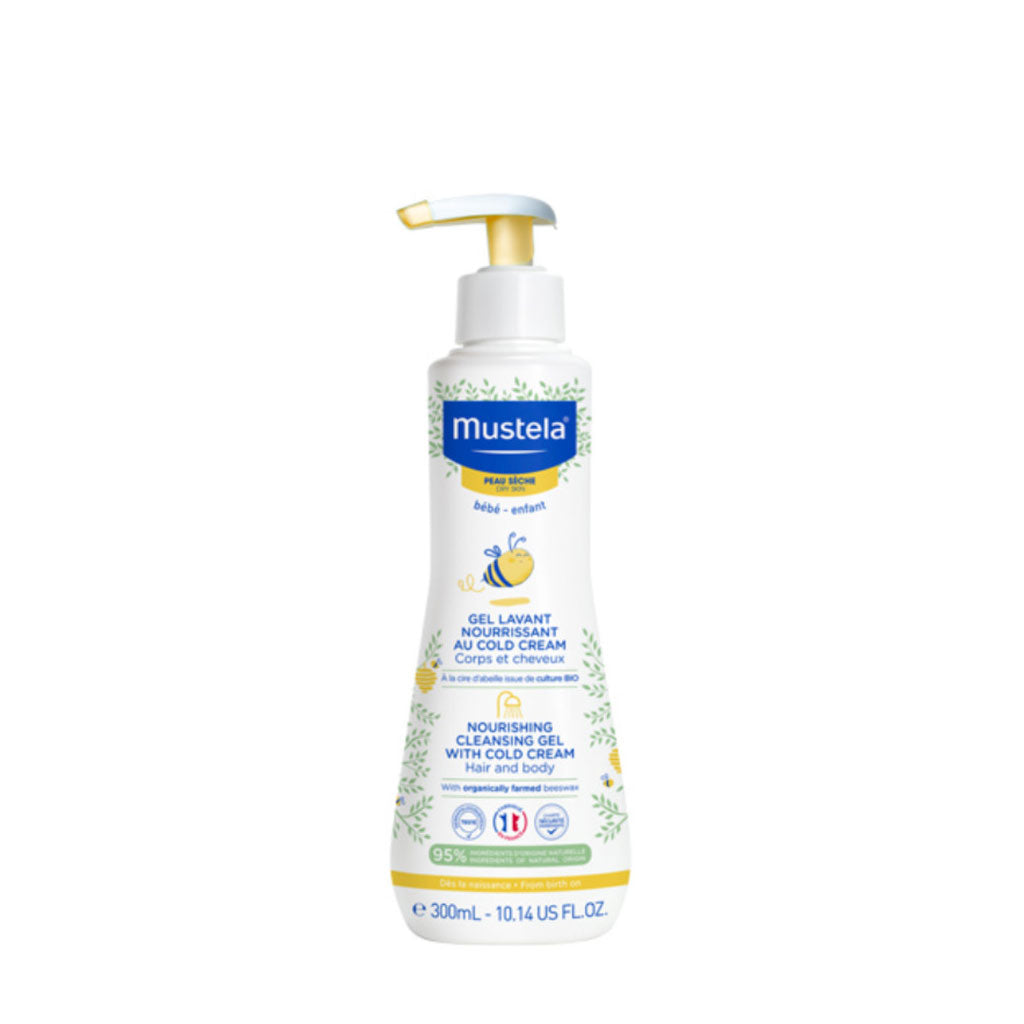 MUSTELA NOURISHING CLEANSING GEL WITH COLD CREAM 300ML