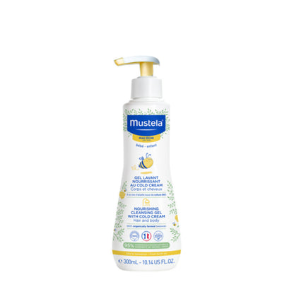 MUSTELA NOURISHING CLEANSING GEL WITH COLD CREAM 300ML