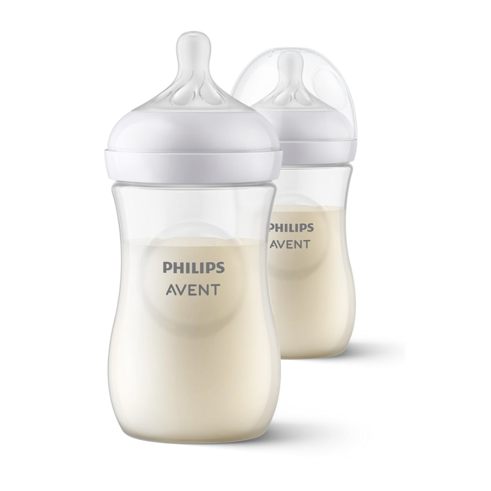 AVENT NATURAL RESPONSE BOTTLE 260ML/9OZ 2S