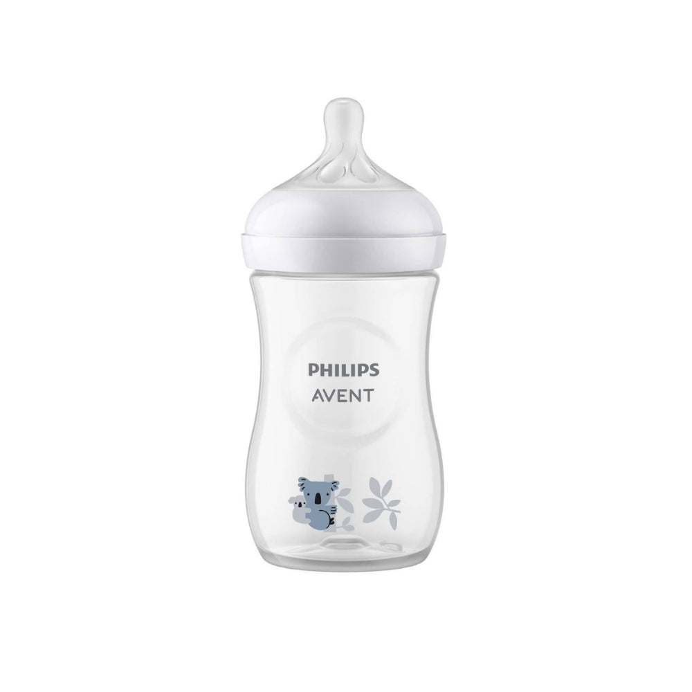 AVENT NATURAL RESPONSE BOTTLE 260ML/9OZ KOALA