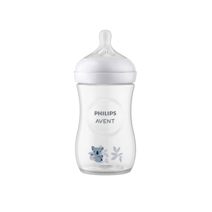 AVENT NATURAL RESPONSE BOTTLE 260ML/9OZ KOALA