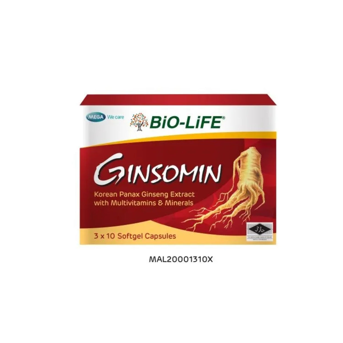BIO-LIFE GINSOMIN SOFTGEL CAP 10SX3