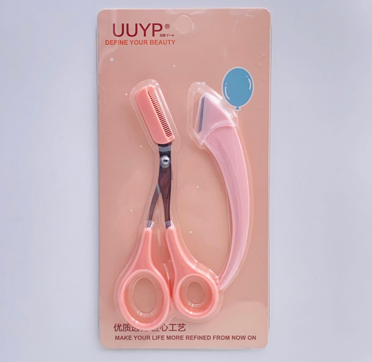 UUYP EYEBROW SCISSORS & RAZOR 1089