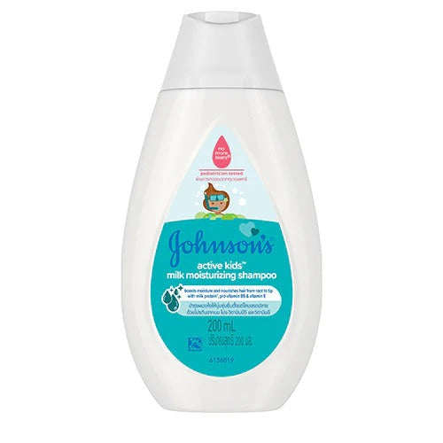 JOHNSON BABY ACTIVE KIDS MILK MOISTURIZING SHAMPOO 200ML