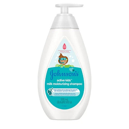 JOHNSON BABY ACTIVE KIDS MILK MOISTURIZING SHAMPOO 500ML