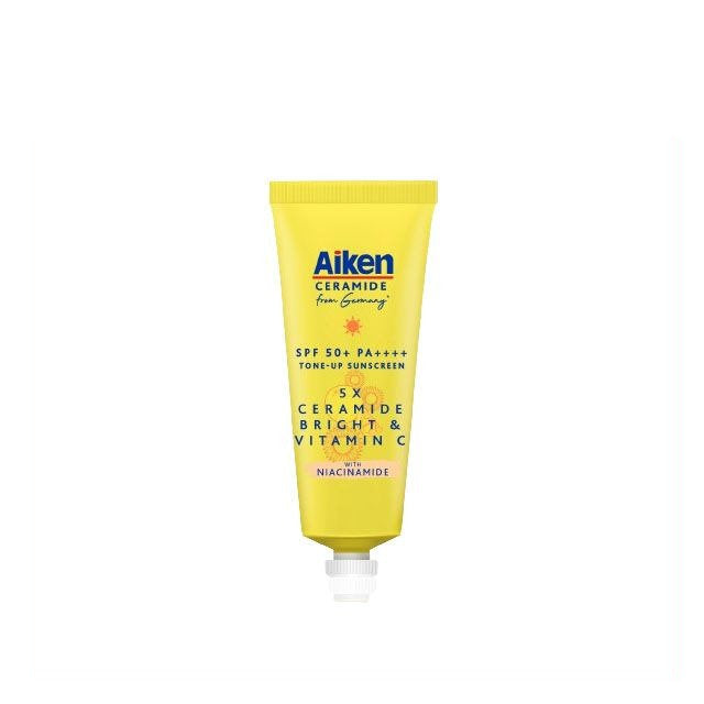 AIKEN 5X CERAMIDE BRIGHT & VITAMIN C SPF50+ PA++++ 25G