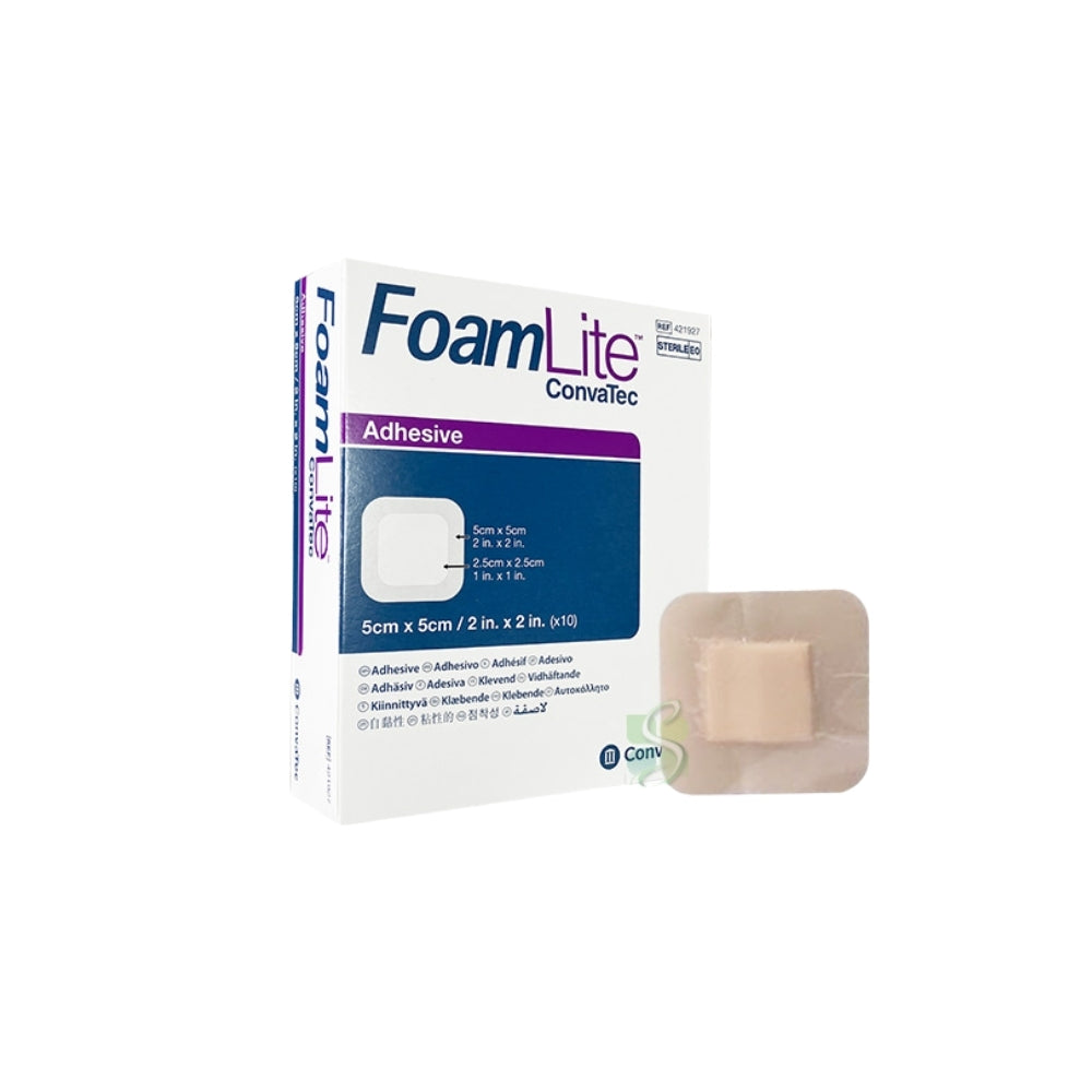 CONVATEC FOAM LITE STERILE 5CMX5CM (421927) 10S