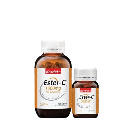KORDELS BIO ESTER C 1000MG 120S+30S