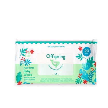OFFSPRING PLANT-BASED WIPES 20S x 6