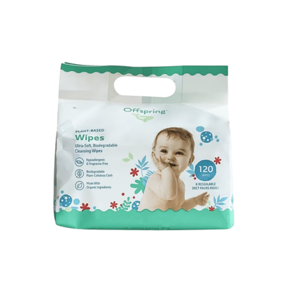 OFFSPRING PLANT-BASED WIPES 20SX6