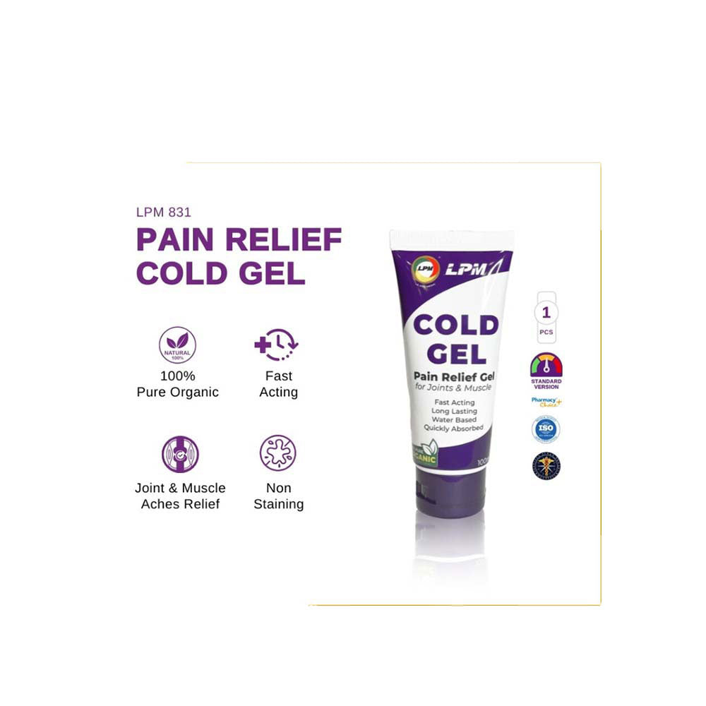 LPM COLD GEL PAIN RELIEF 831 100ML