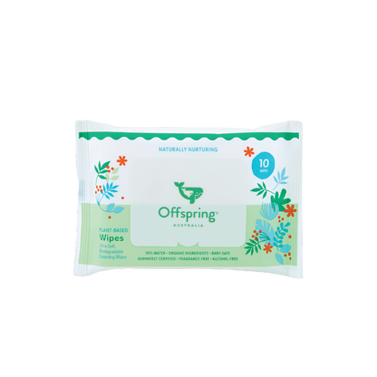 OFFSPRING PLANT-BASED WIPES 10S