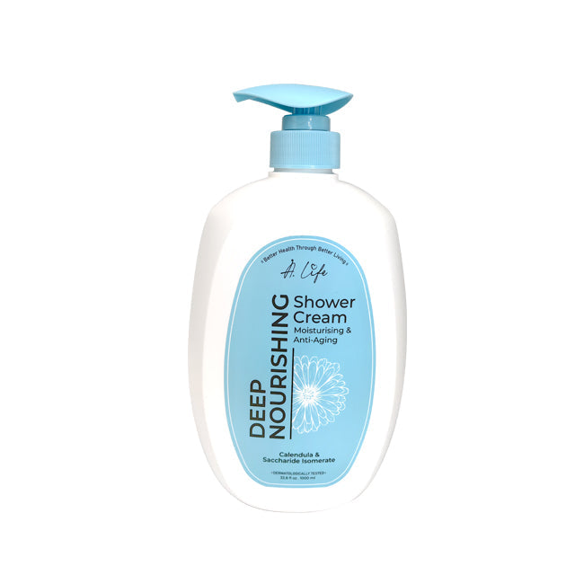 A.LIFE SHOWER CREAM DEEP NOURISHING MOISTURISING & ANTI-AGING 1000ML