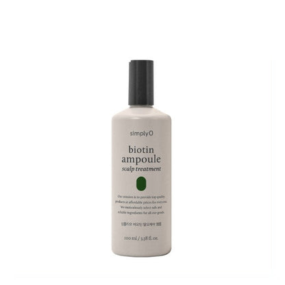 SIMPLY O BIOTIN AMPOULE SCALP TREATMENT 100ML