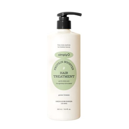 SIMPLY O PROTEIN BOOSTER HAIR TREATMENT GREEN BREEZE 500ML