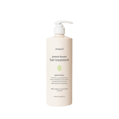 SIMPLY O PROTEIN BOOSTER HAIR TREATMENT GREEN BREEZE 500ML