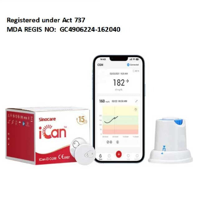 SINOCARE ICAN I3 CGM SENSOR PACK