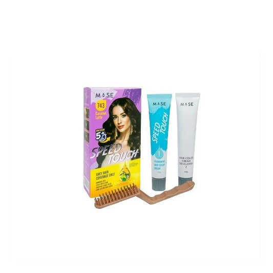 SPEED TOUCH 5 MINUTES HAIR COLOR CARAMEL LATTE 743