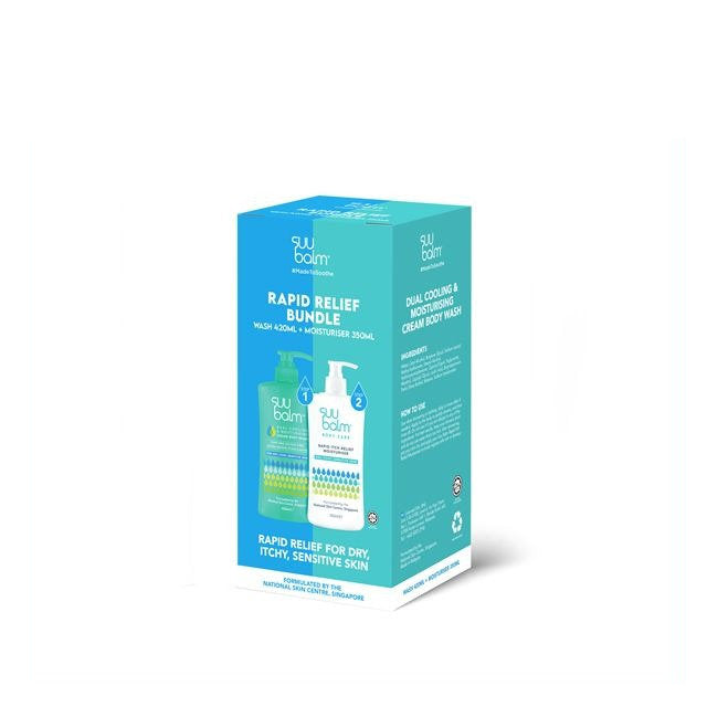 SUU BALM RAPID RELIEF BUNDLE PACK 420ML +350ML