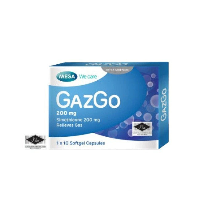 MEGA GAZGO 200MG 10S