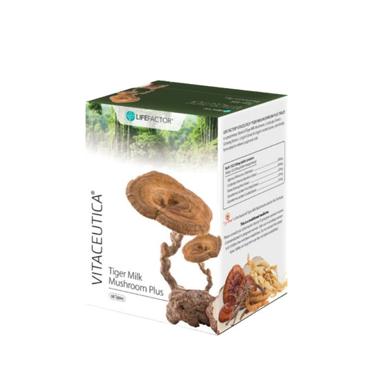 LIFE FACTOR VITACEUTICA TIGER MILK MUSHROOM PLUS TABLET 60S