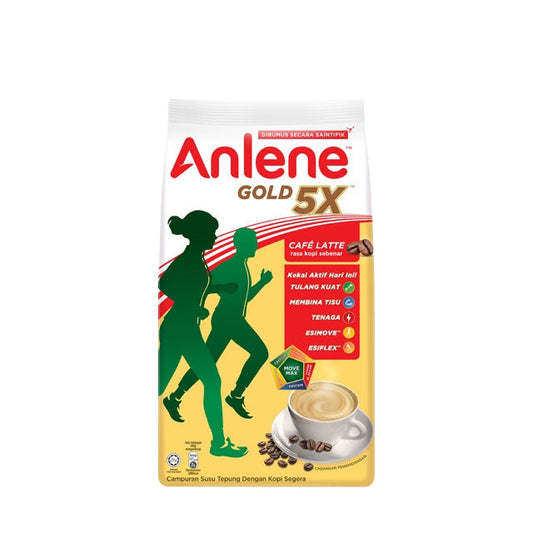 ANLENE GOLD 5X CAFE LATTE 550G