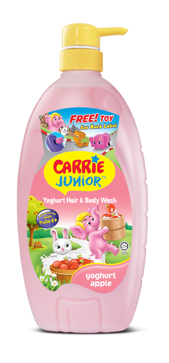 CARRIE JUNIOR HAIR & BODY WASH YOGURT APPLE 1000G