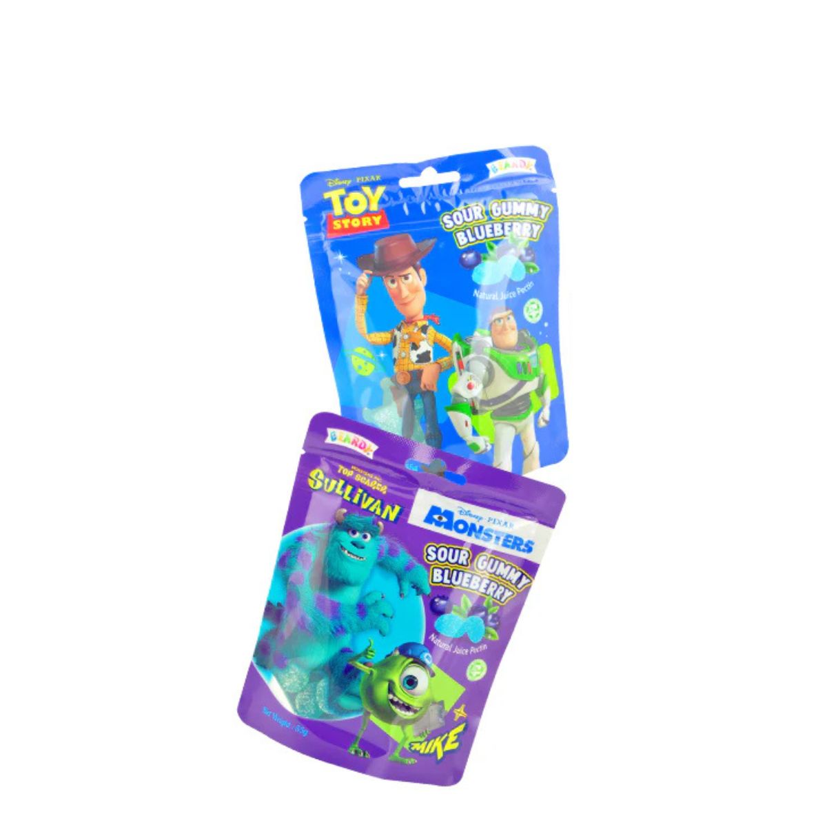 TOY STORY & MONSTER SOUR GUMMY BLUB 55G