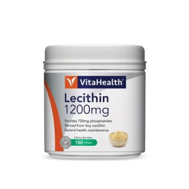 VITAHEALTH LECITHIN 1200MG SOFT CAPSULE 150S