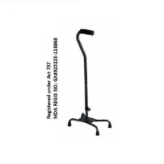 HOSPIGUARD WIDE BASED QUAD CANE (MY09441-W)