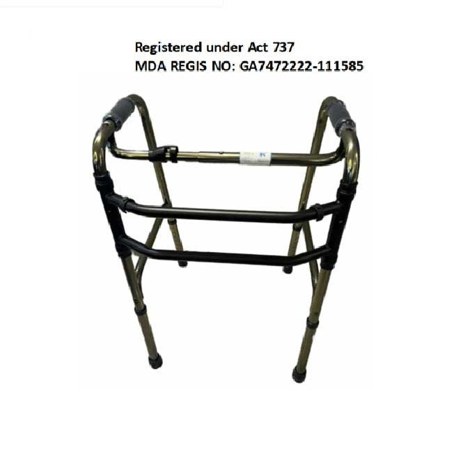 HOSPIGUARD DOUBLE BAR RECIPROCAL WALKER DARK GREEN (MY09151L)
