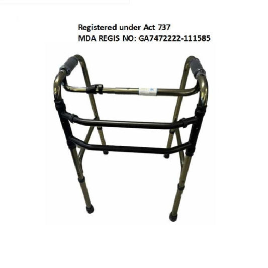 HOSPIGUARD DOUBLE BAR RECIPROCAL WALKER DARK GREEN (MY09151L)