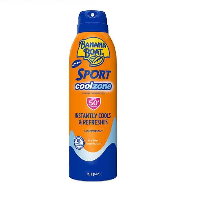 BANANA BOAT SPORT COOLZONE SPRAY SPF50+ 170G