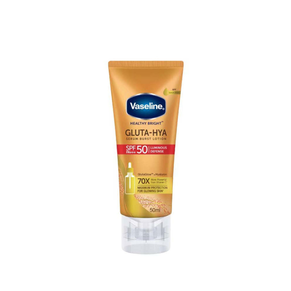 VASELINE GLUTA-HYA SERUM BURST LOTION SPF50 50ML