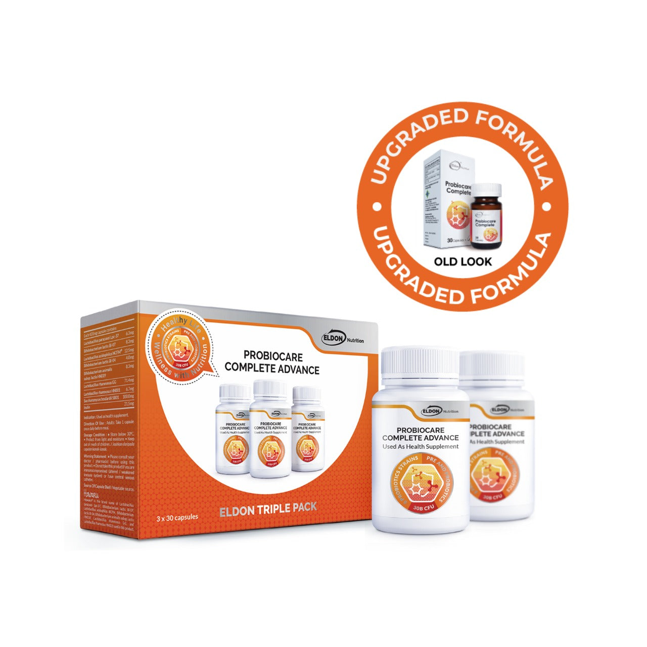 ELDON NUTRITION PROBIOCARE COMPLETE ADVANCE CAPSULE 30SX3