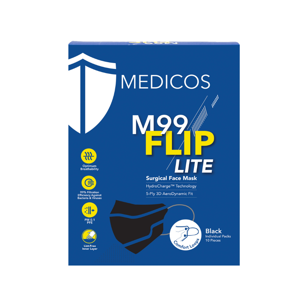 MEDICOS M99 FLIP LITE BLACK 10S