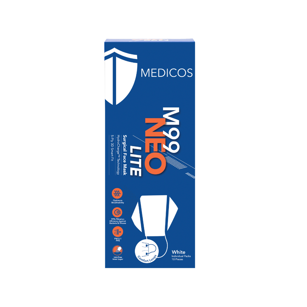 MEDICOS M99 NEO LITE WHITE 10S