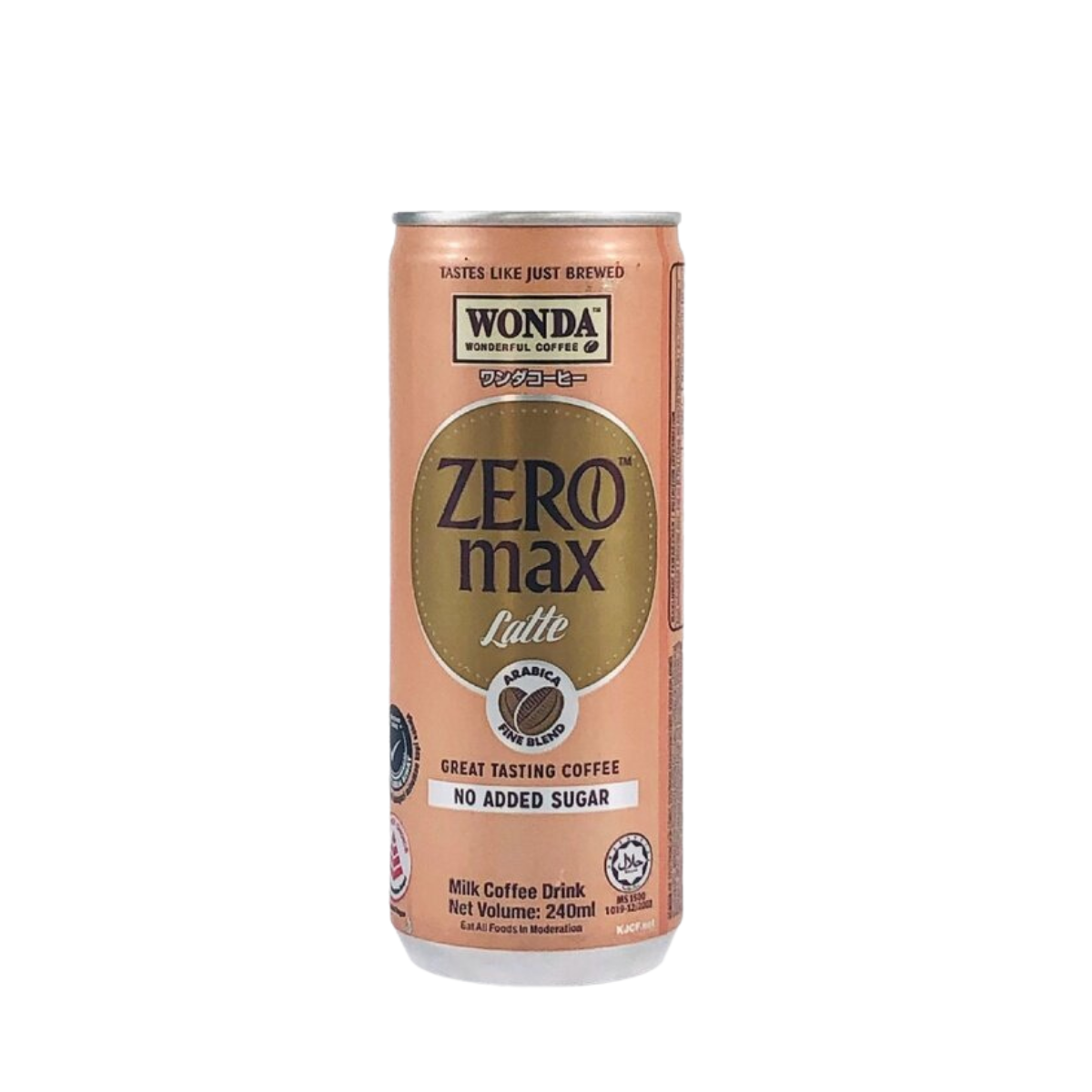 WONDA ZERO MAX LATTE 240ML