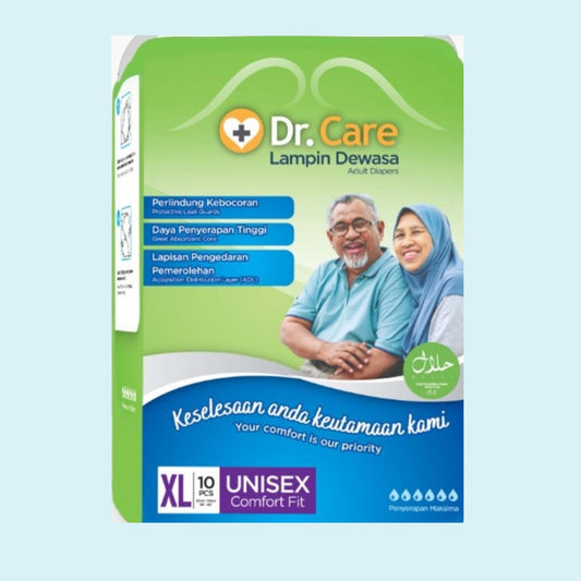 DR CARE DIAPERS XL X 8